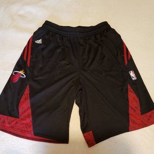 Adidas NBA Miami Heat Basketball Shorts